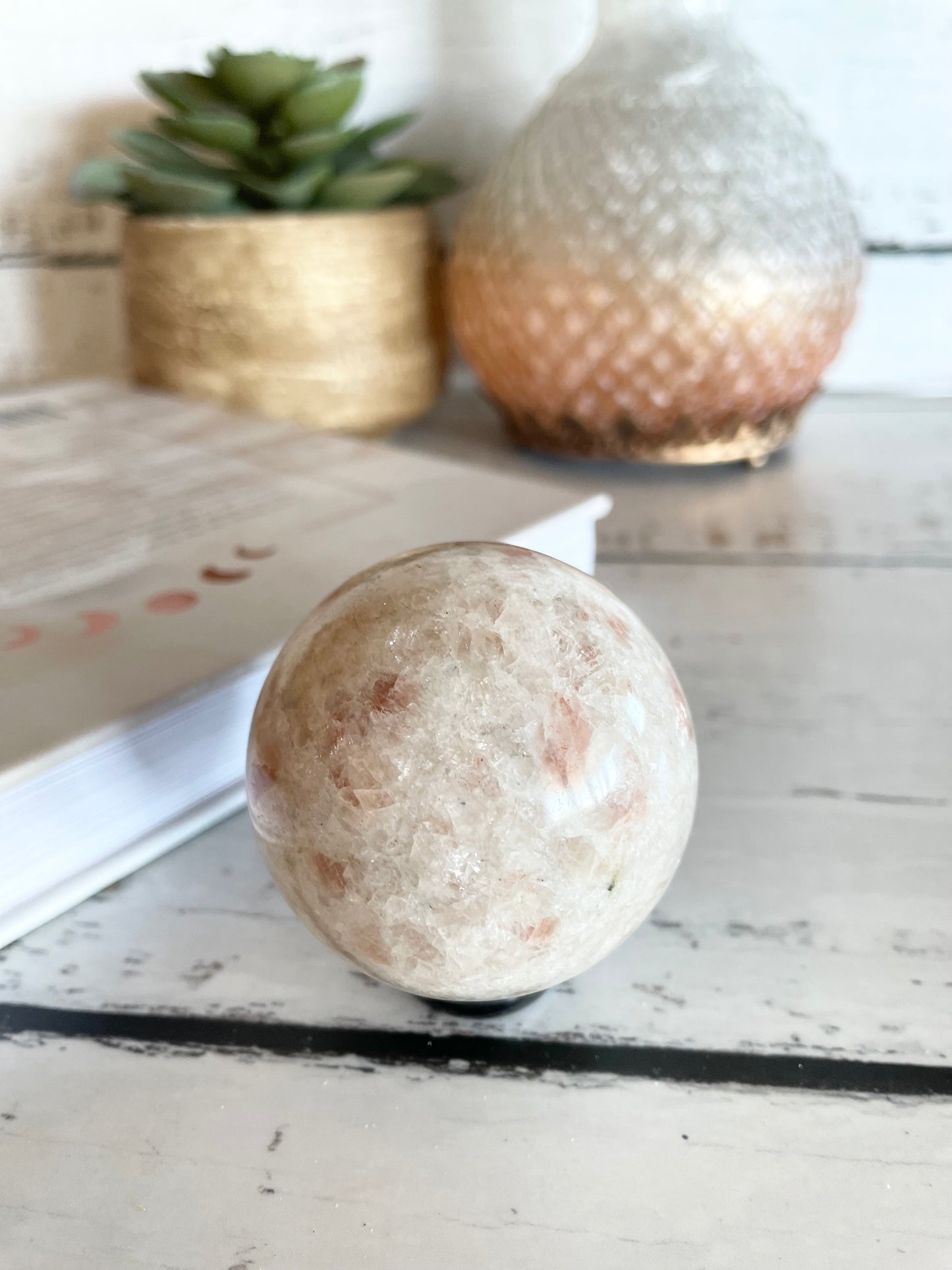 Sunstone Sphere Includes Holder