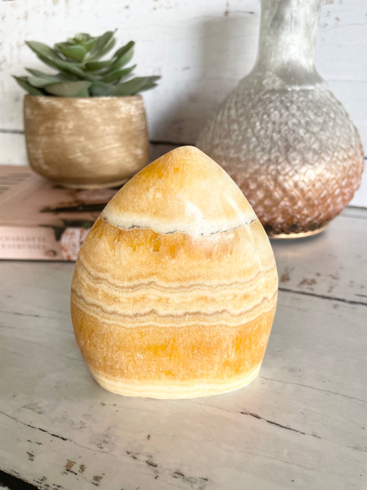 Orange Calcite Dome