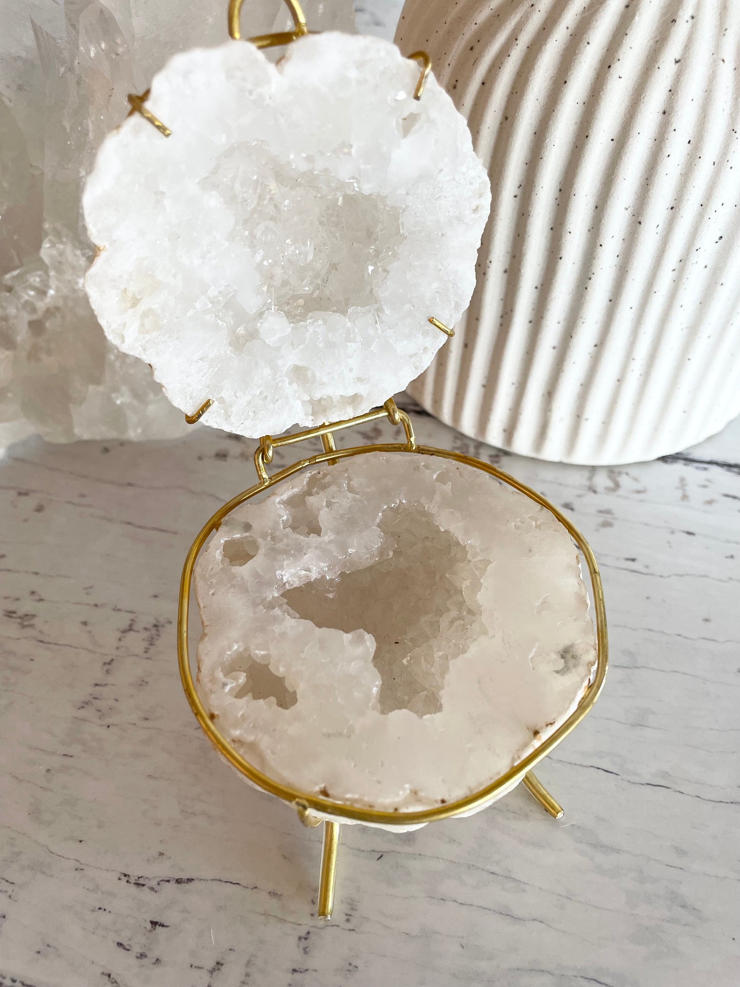 Quartz Geode Treasure Box