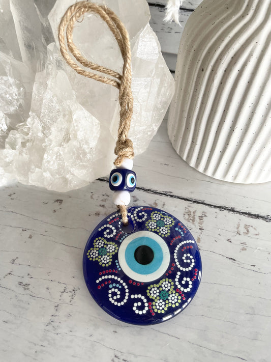 Evil Eye ~ Swirling Dots