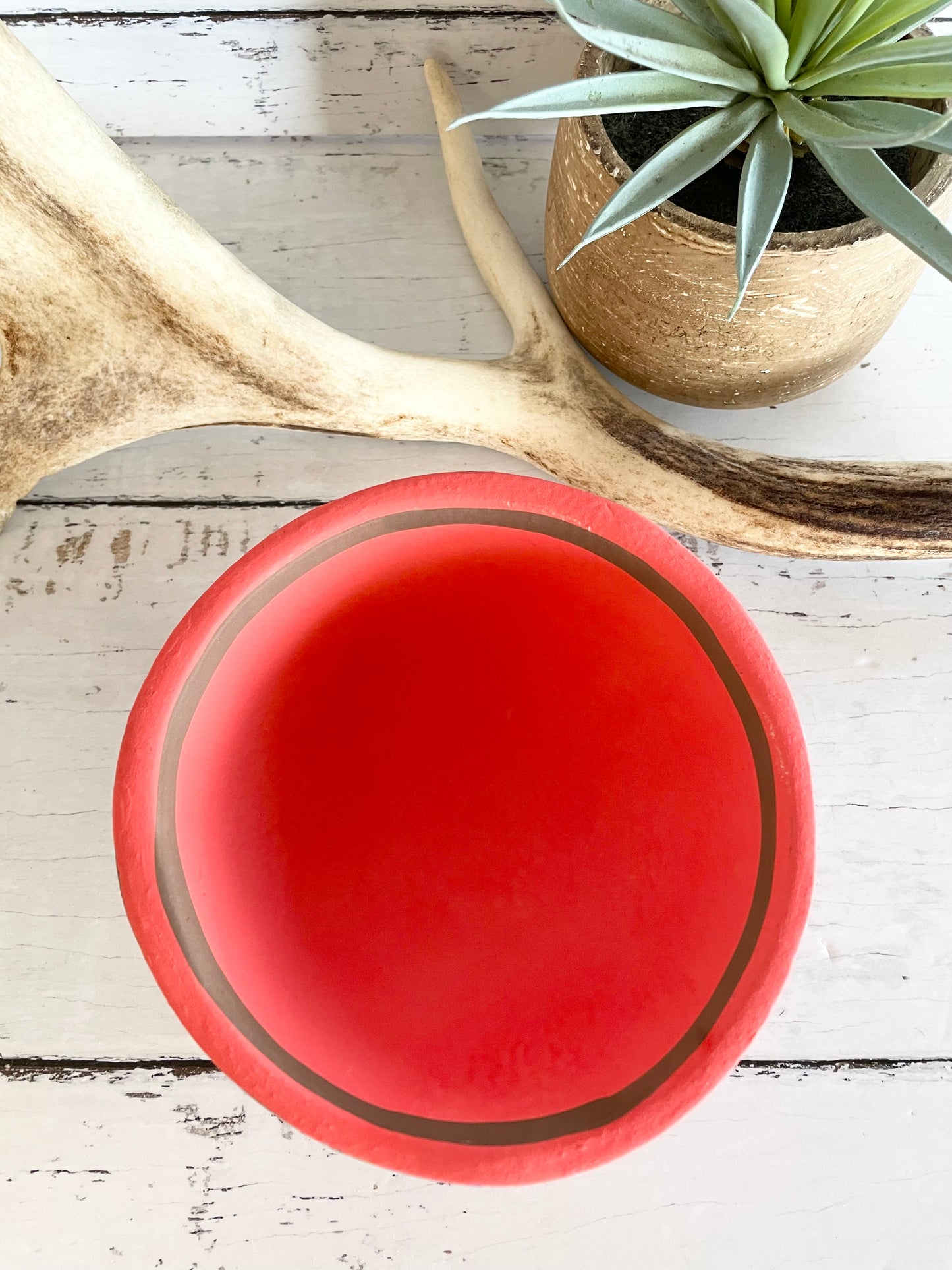 Terracotta Smudge Bowl ~ Desert Canyons