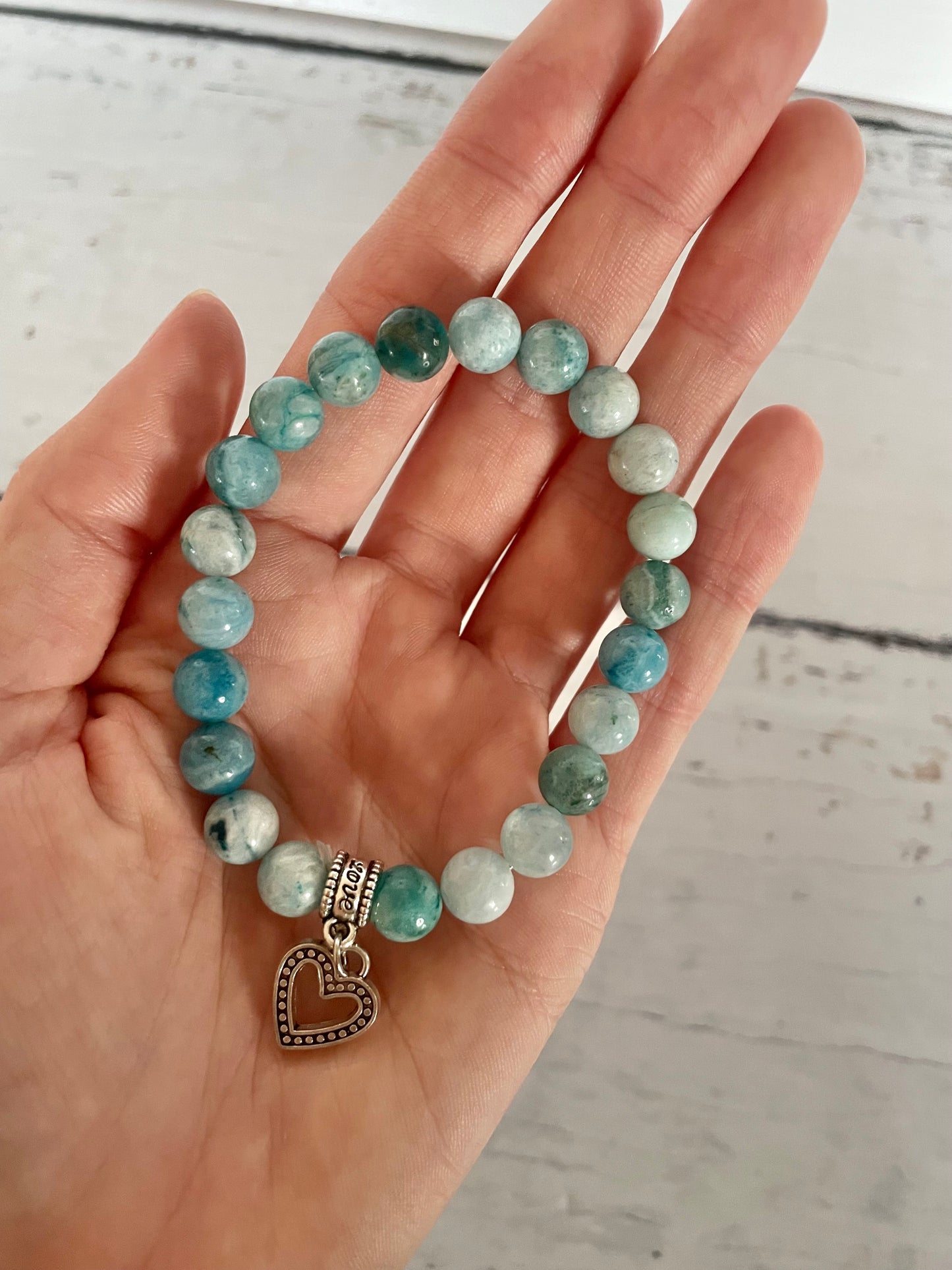 Hemimorphite BALANCE Healing Bracelet ©️