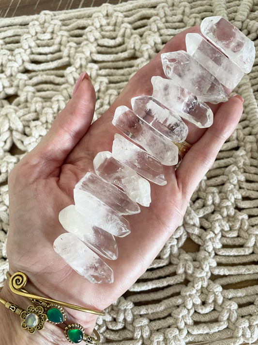 Clear Quartz polished points