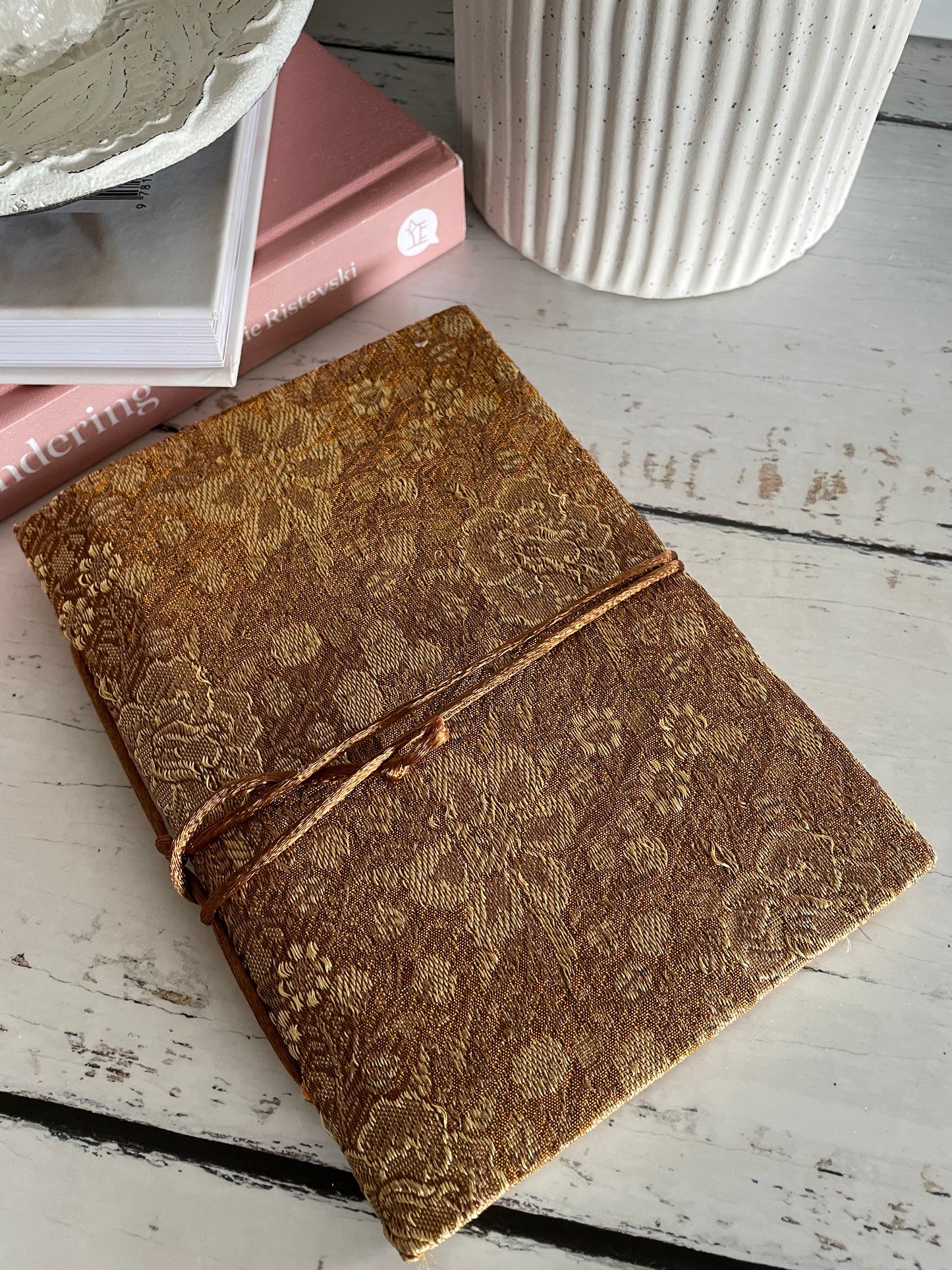 Recycled bohemian journal - tree free paper!