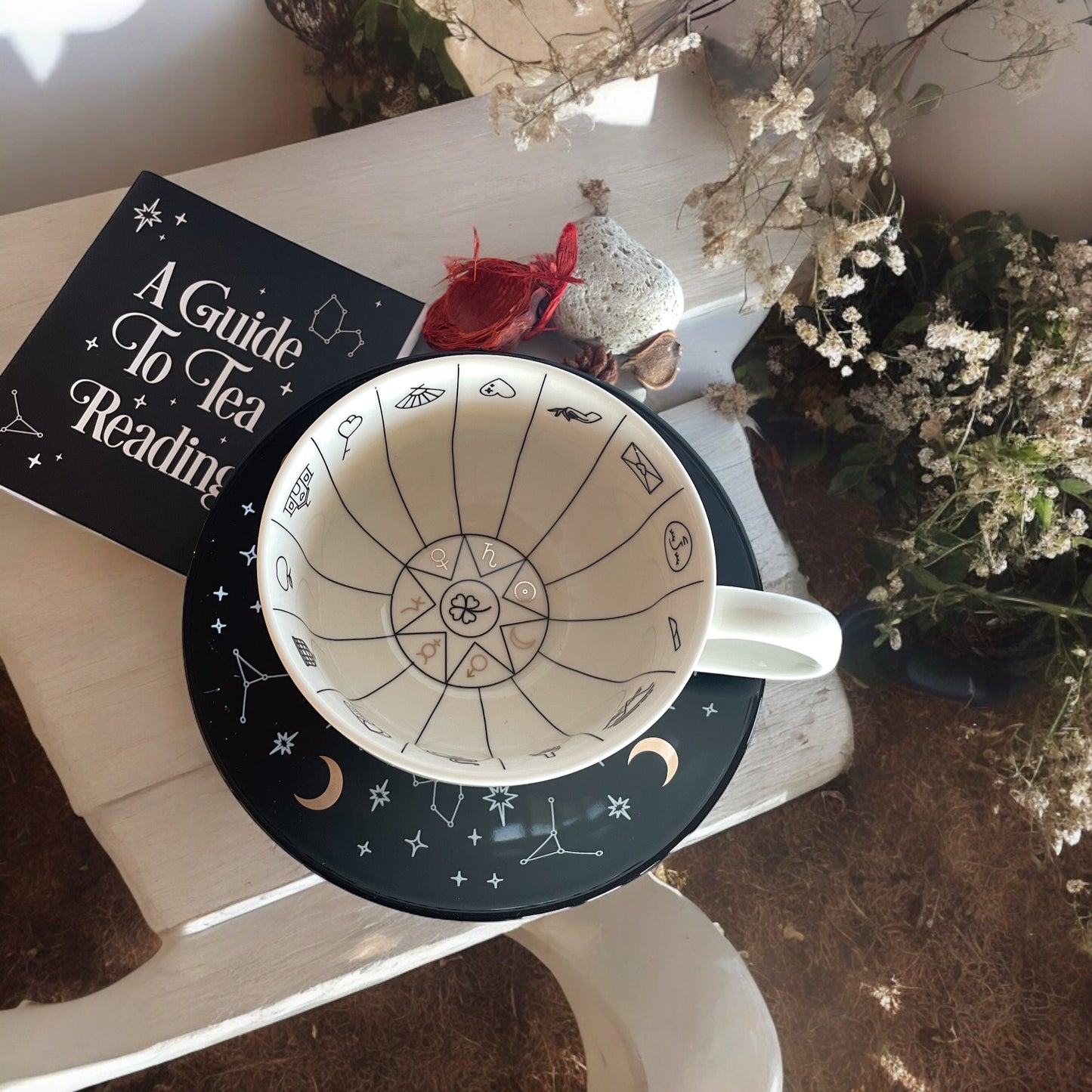 Fortune Telling Ceramic Teacup