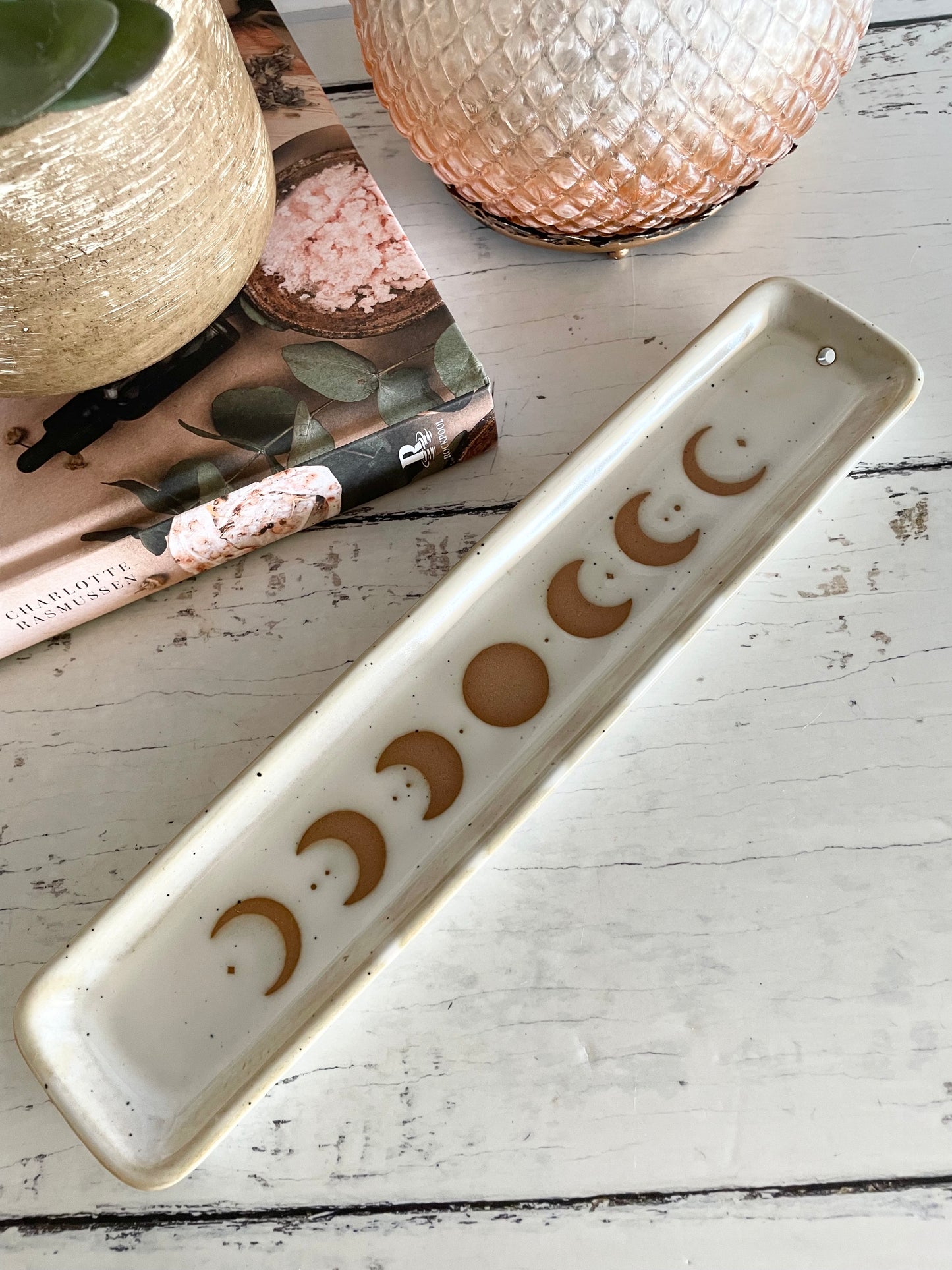 Incence dish - Crescent Moon