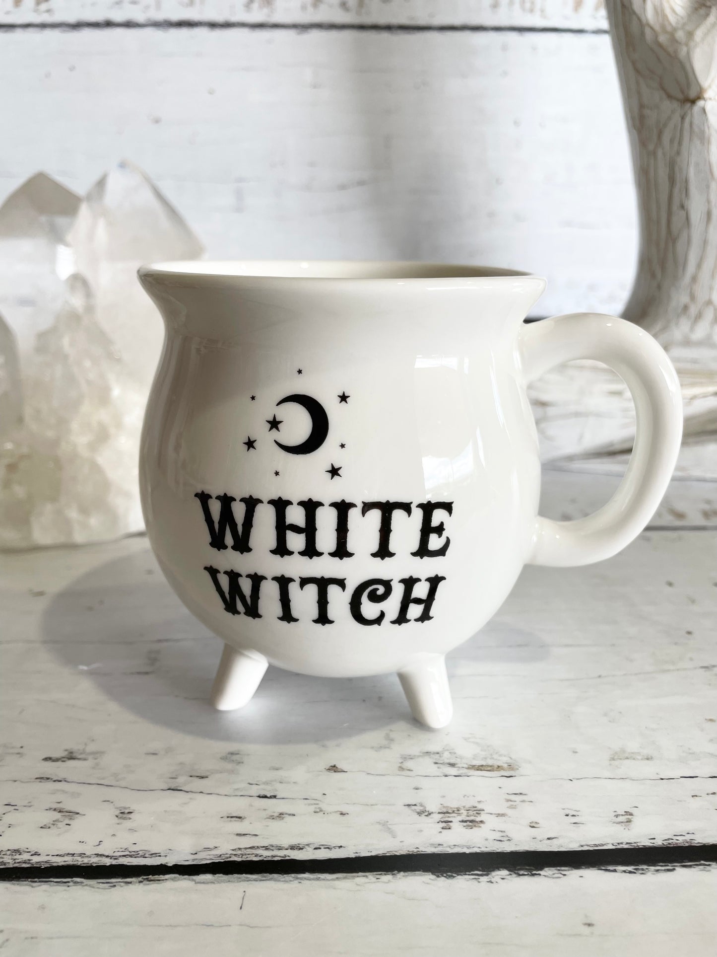 White Witch Cauldron Mug