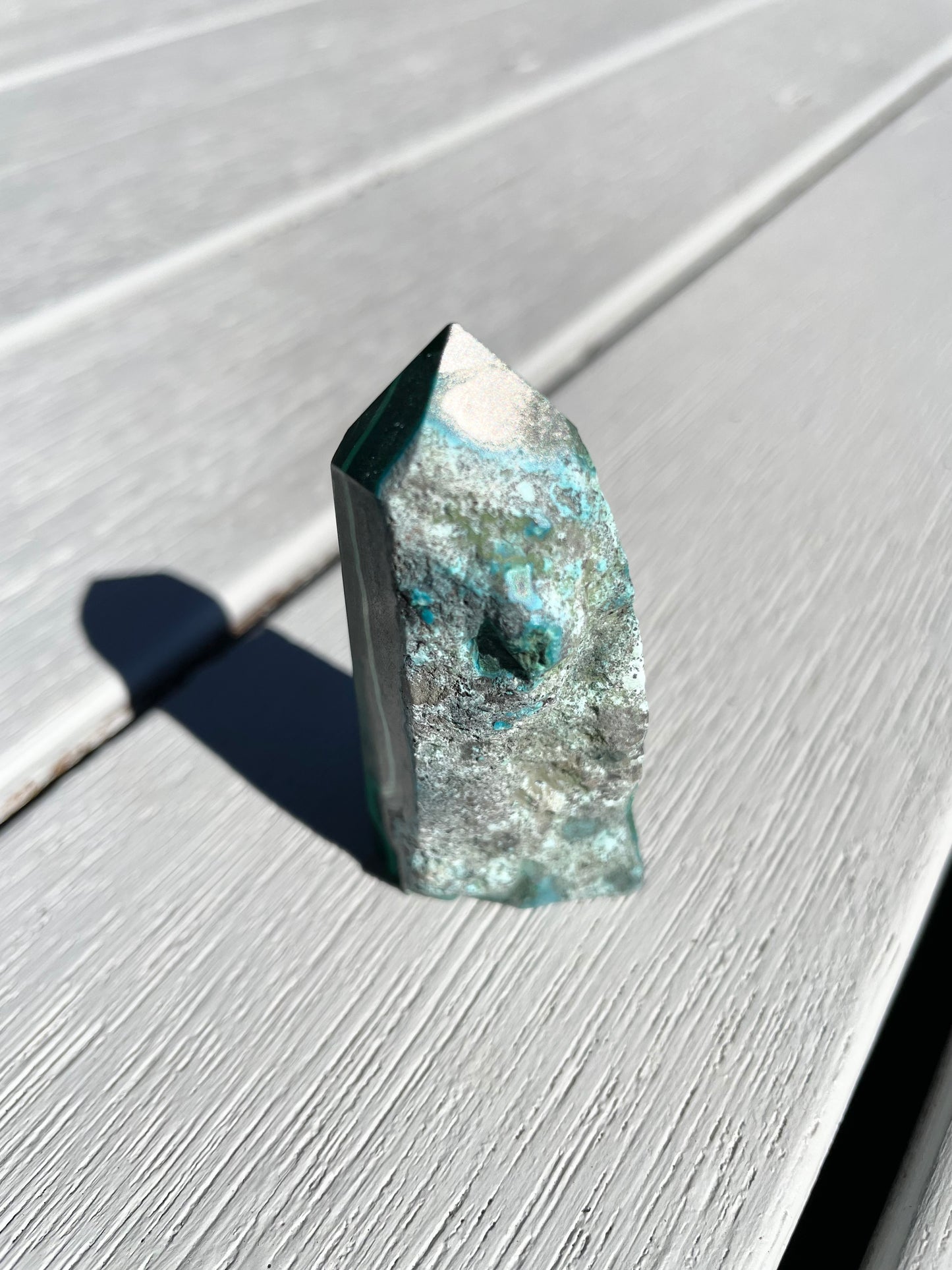 Chrysocolla Malachite Freeform