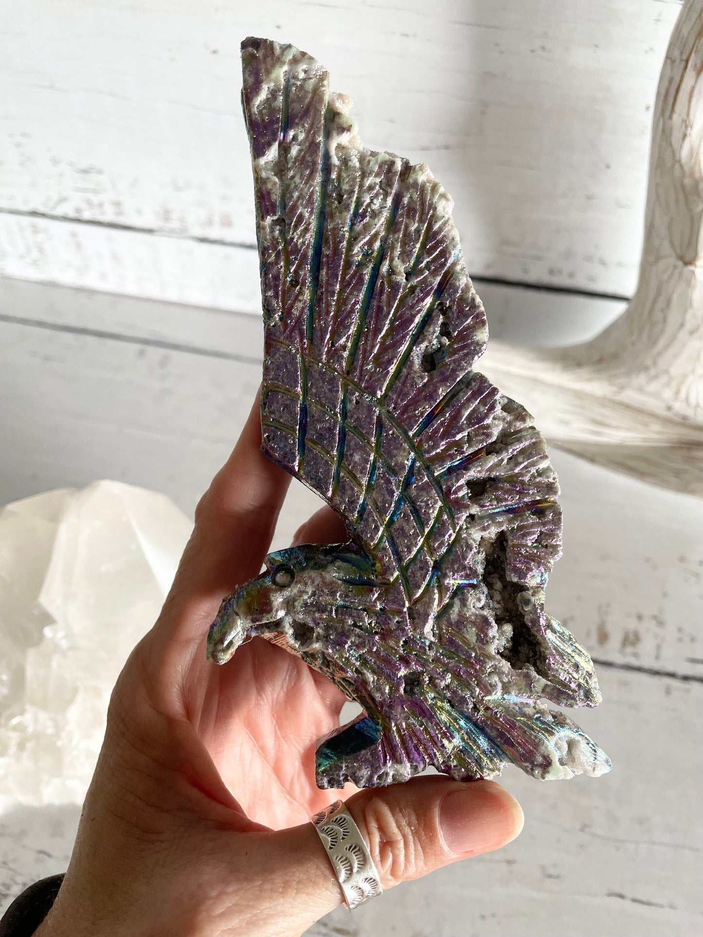 Sphalerite Aura Eagle ~ 9