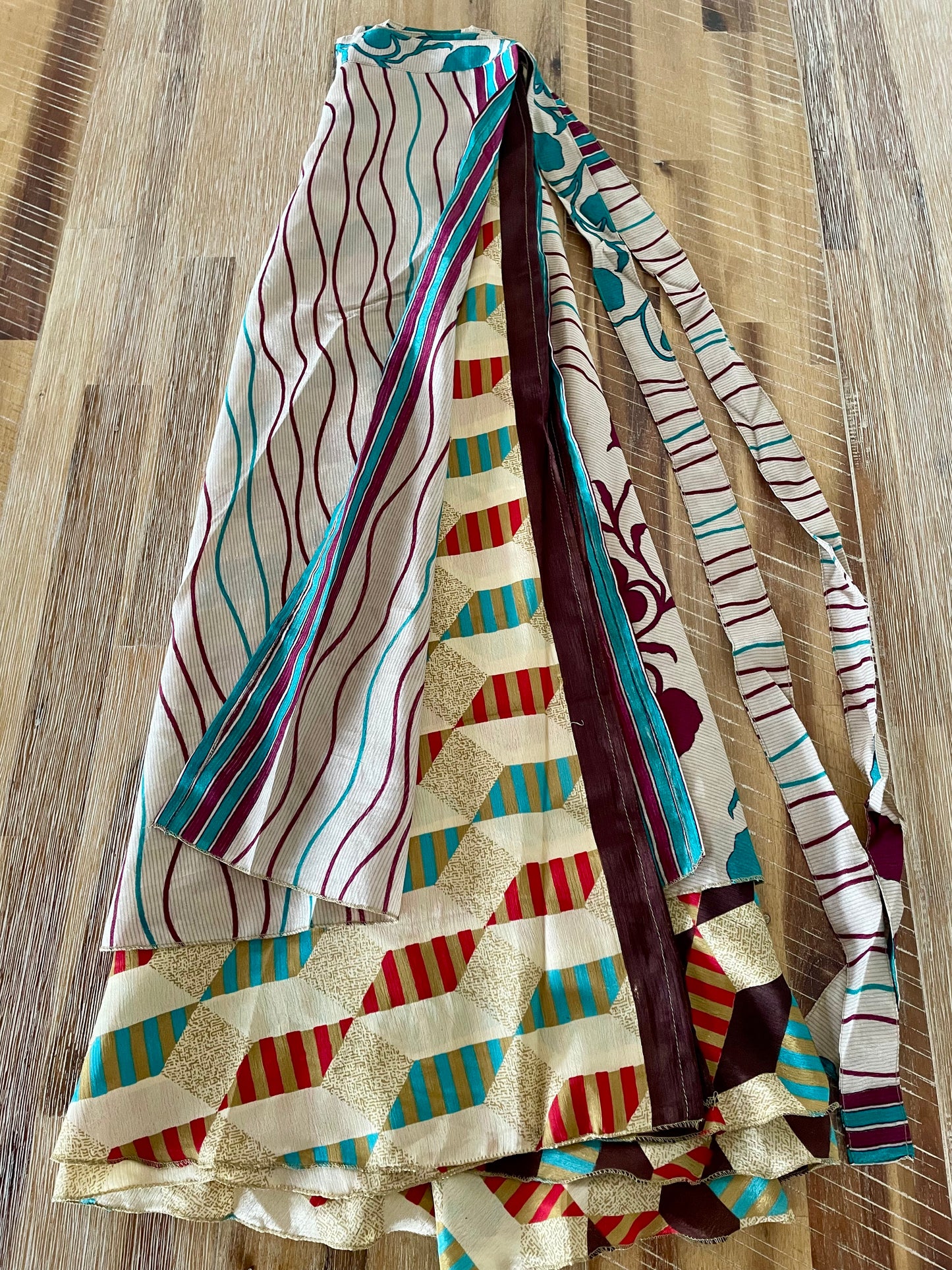 Upcycled Sari Skirt 8