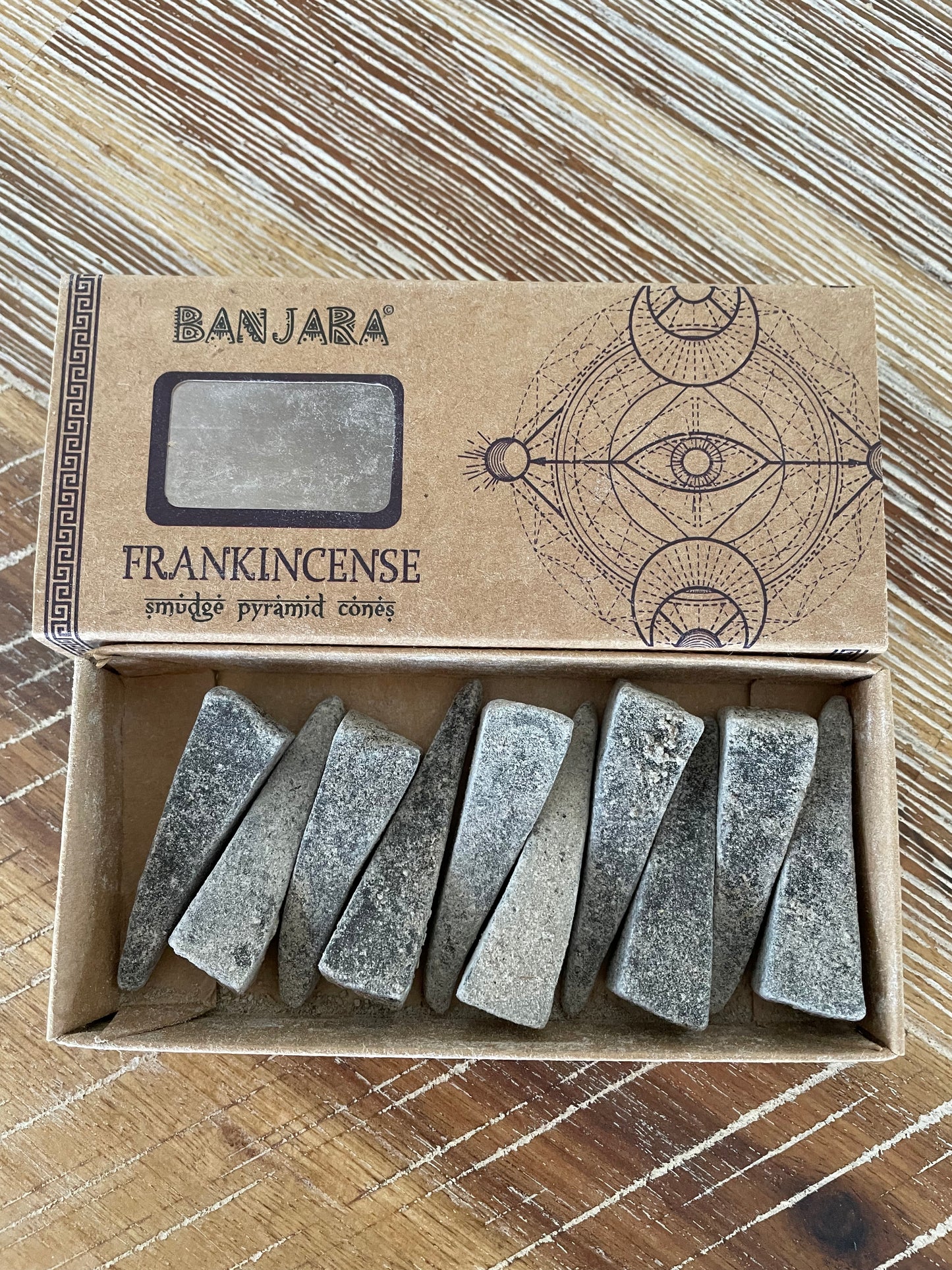 Incense Banjara Pyramid Cones ~ Frankincense