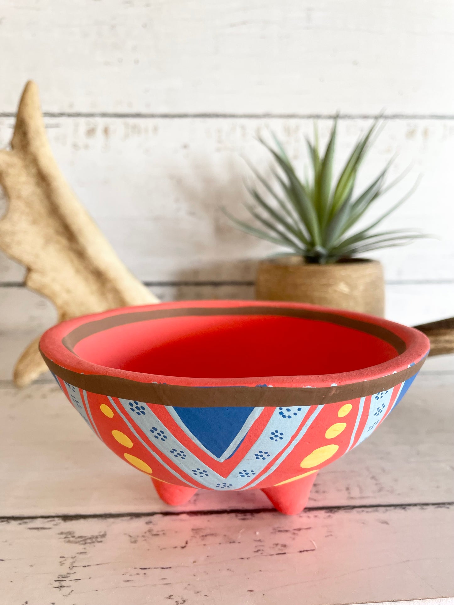 Terracotta Smudge Bowl ~ Desert Canyons