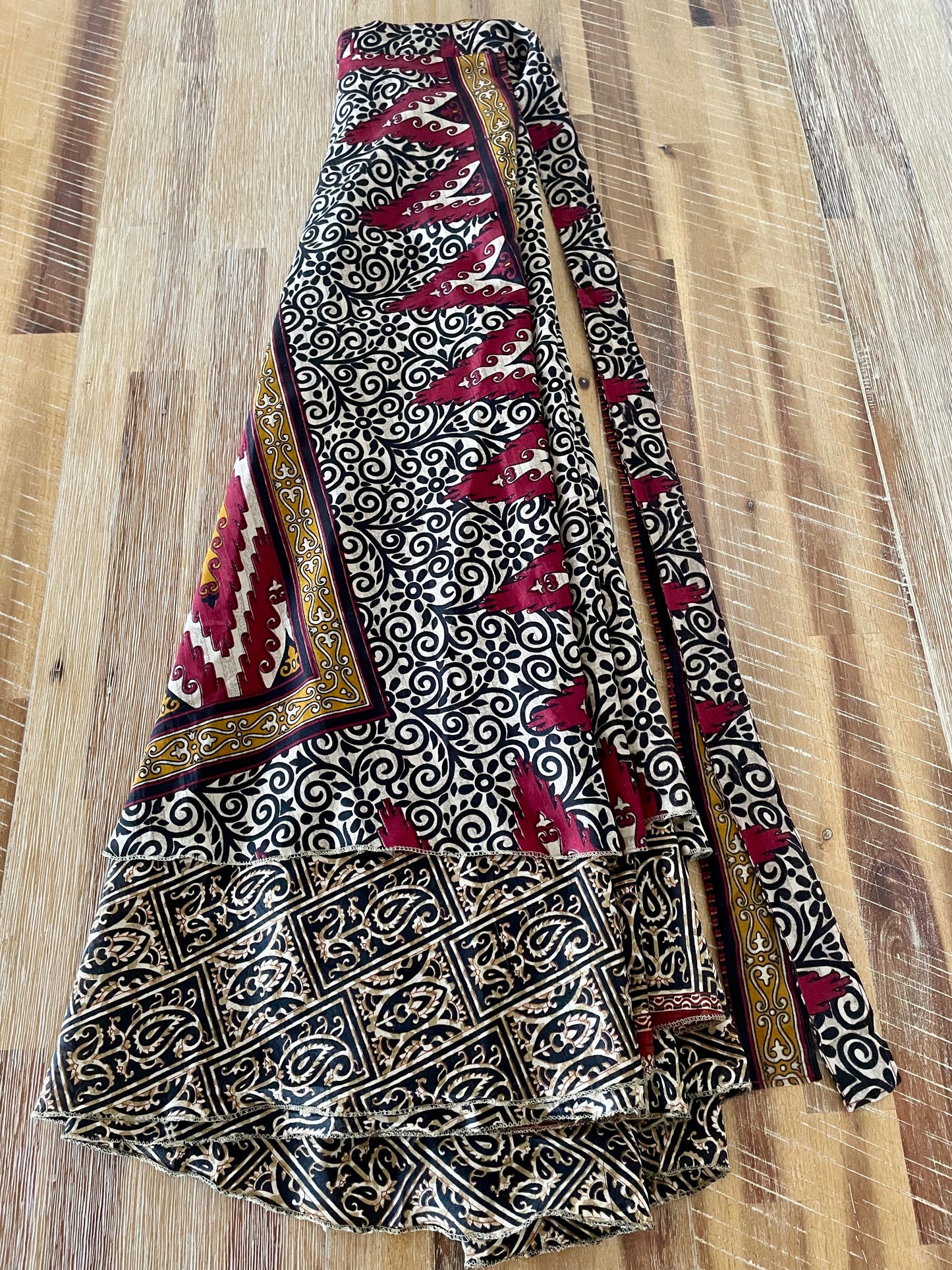 Upcycled Sari Skirt 6