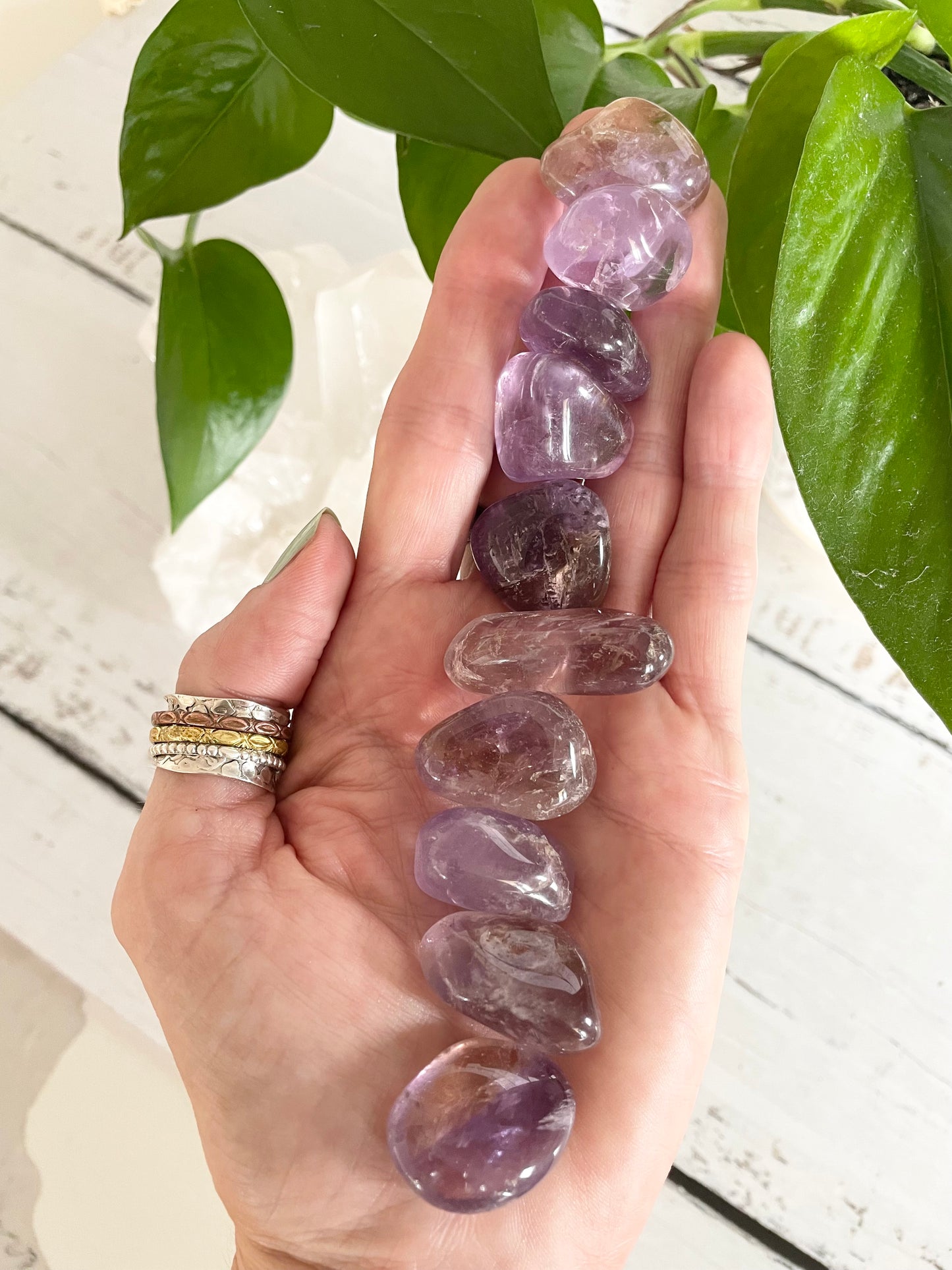 Ametrine Tumble Stones