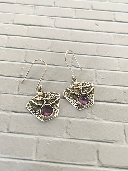 Amethyst Dangles