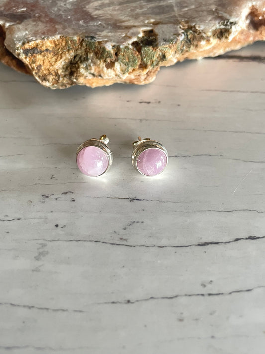 Kunzite Studs