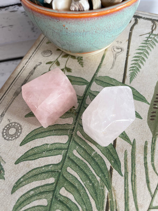 INTUITIVELY CHOSEN ~ Rose Quartz Polished Freeform