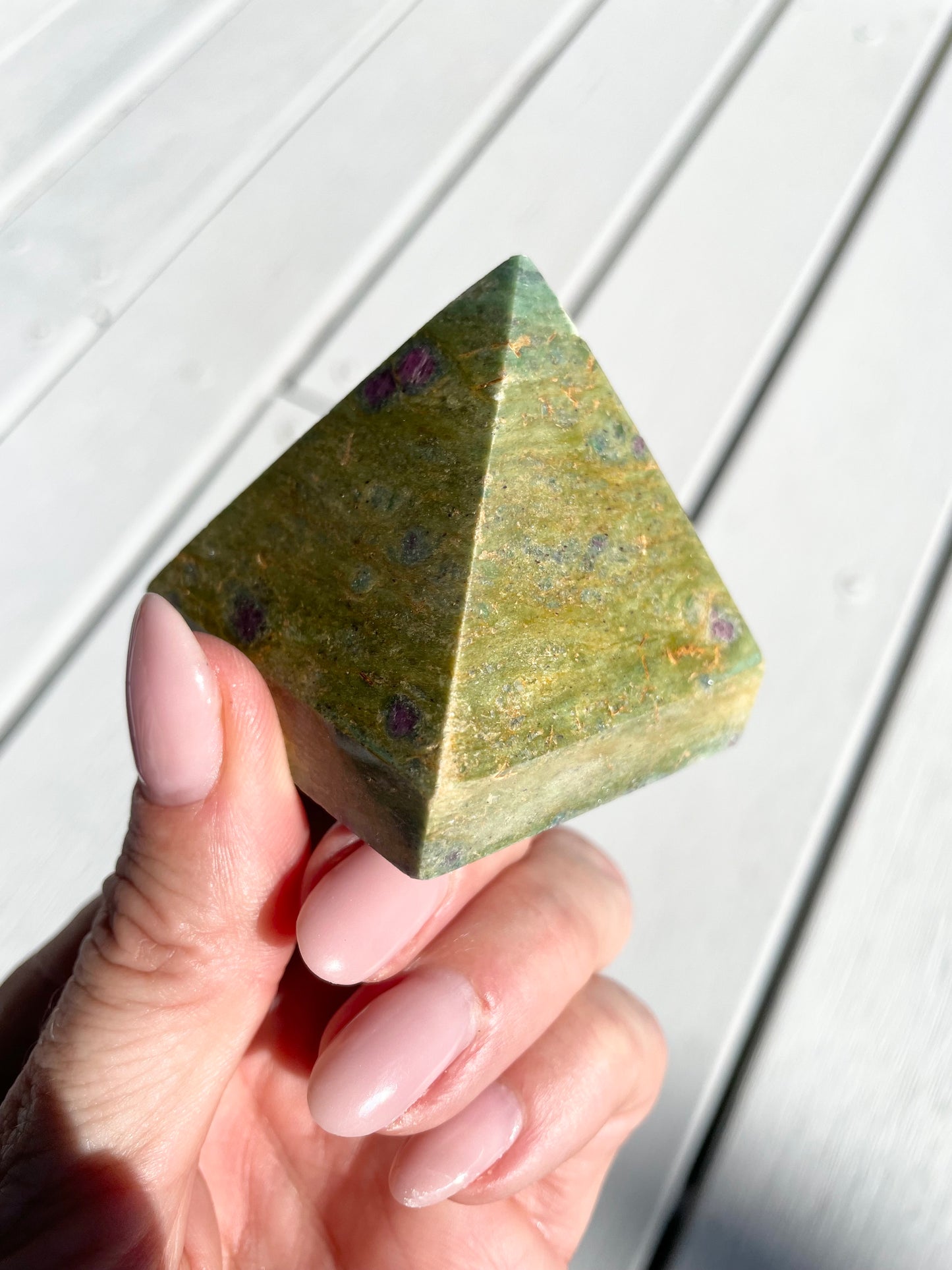Unakite Pyramid