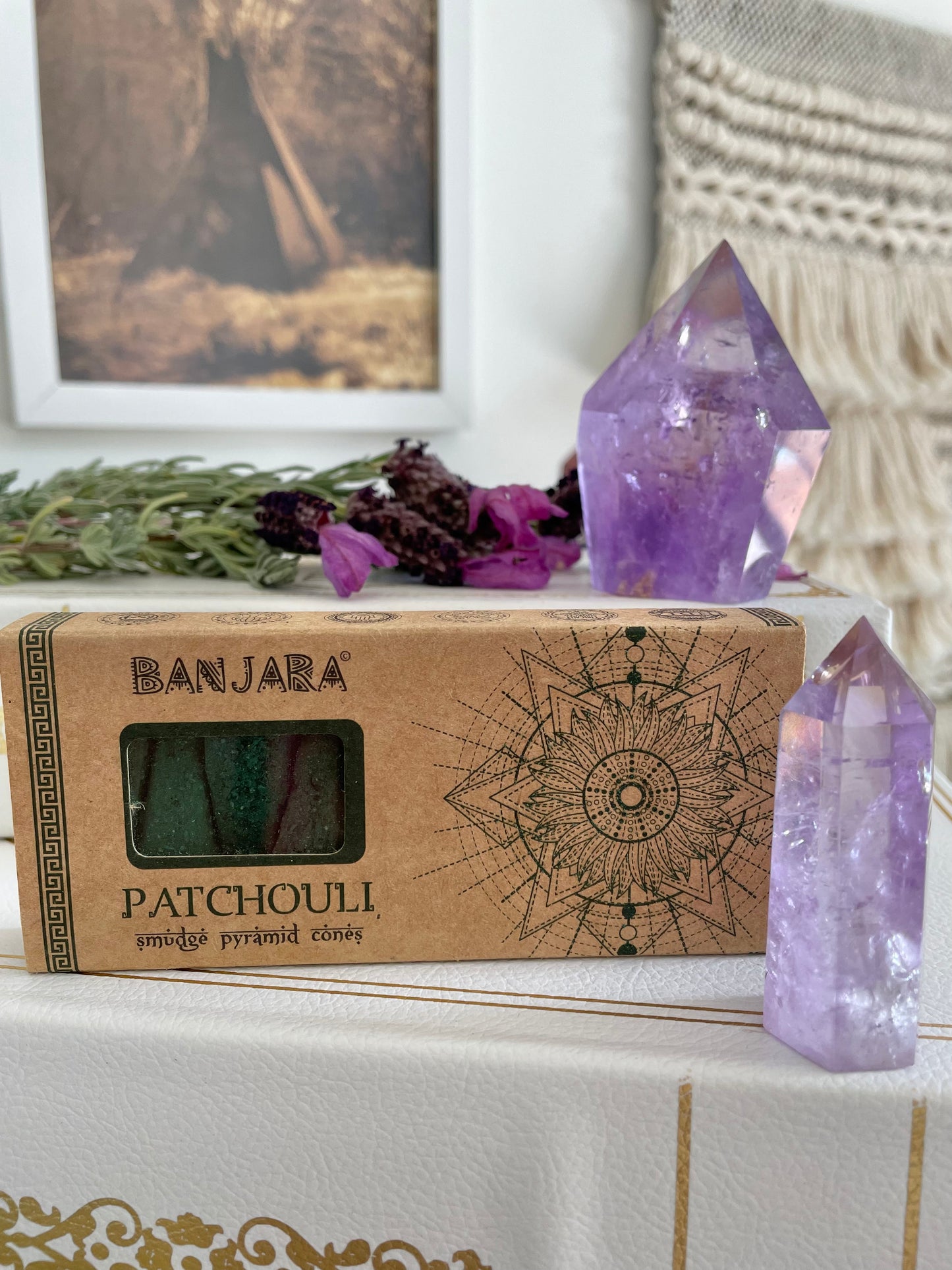 Incense Banjara Pyramid Cones ~ Patchouli