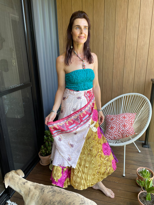 Sari Skirt 9