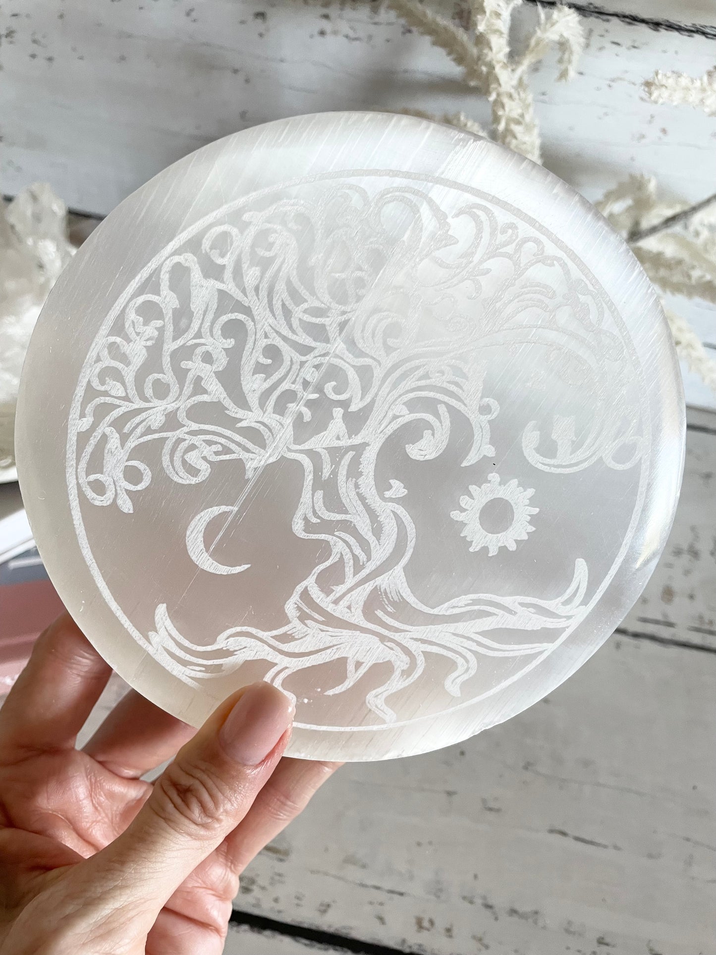 Selenite Charging Plate