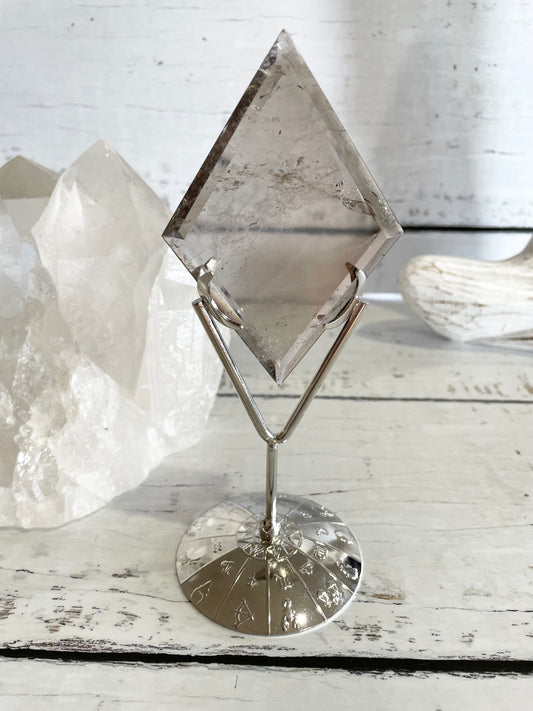 Smoky Quartz Diamond ~ 13