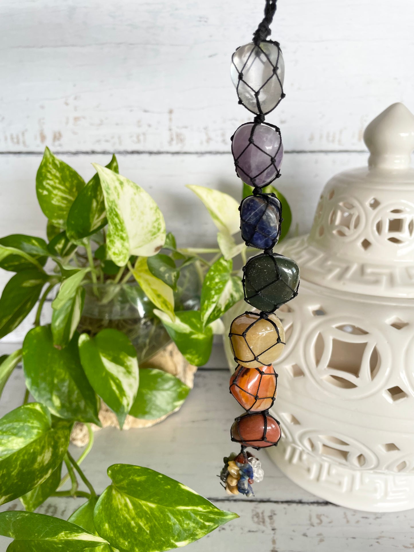 Crystal Chakra Macrame