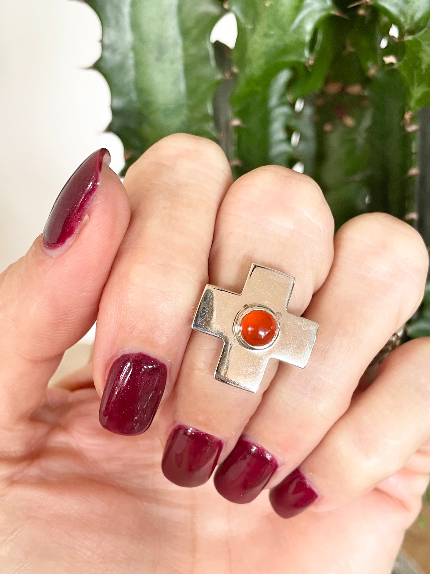 S&M Carnelian Ring ~ Size 7