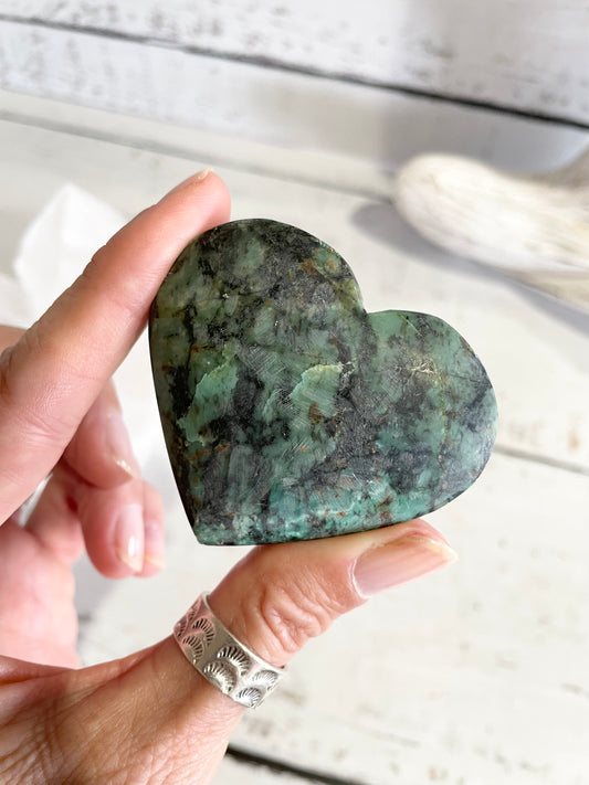 African Turquoise Heart