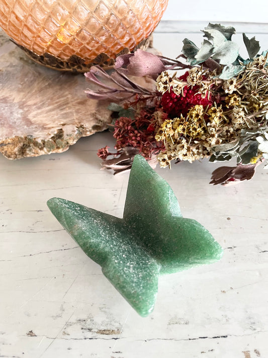 Butterfly ~ Green Aventurine