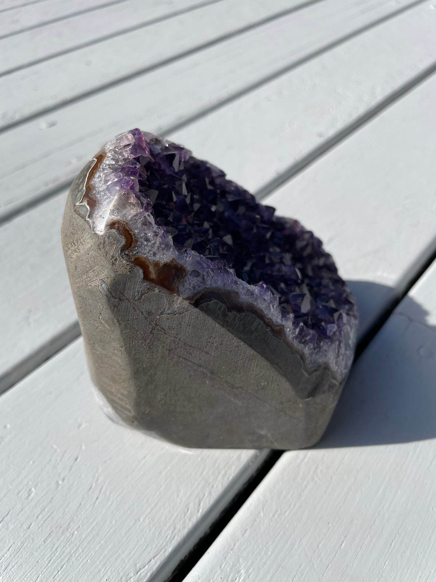 Amethyst Standing Cluster
