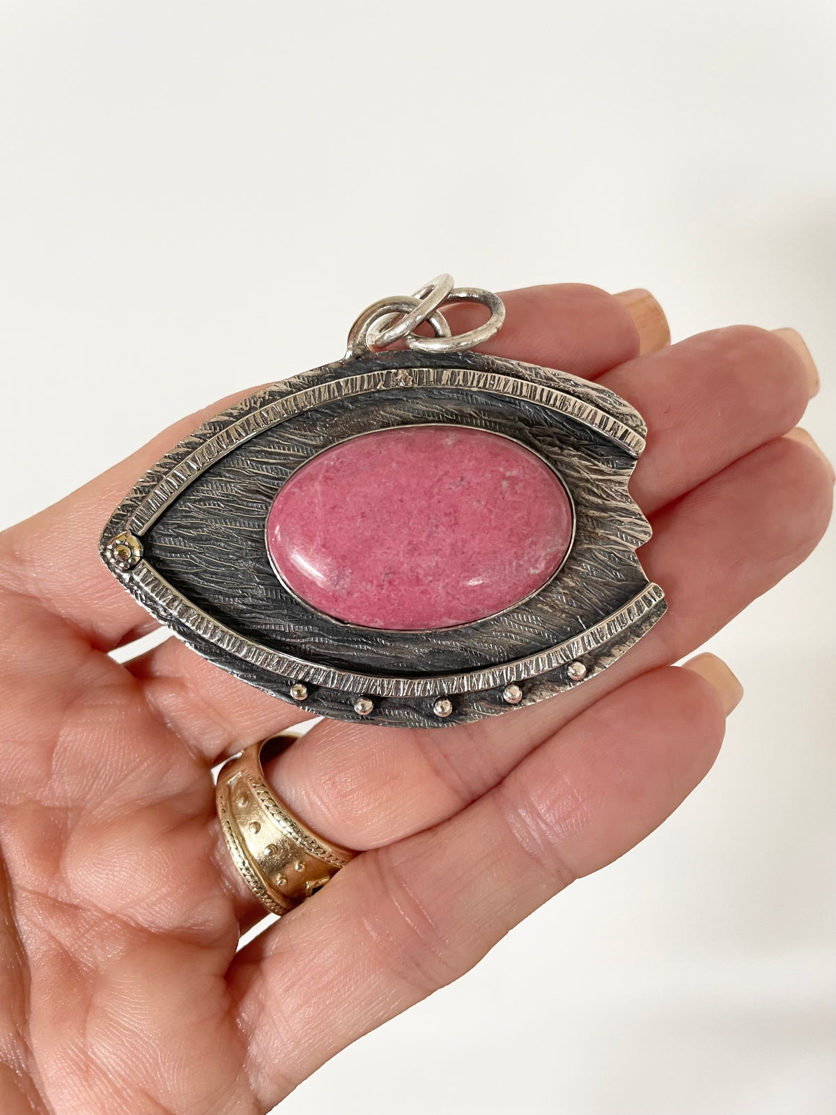 Thulite Pendant