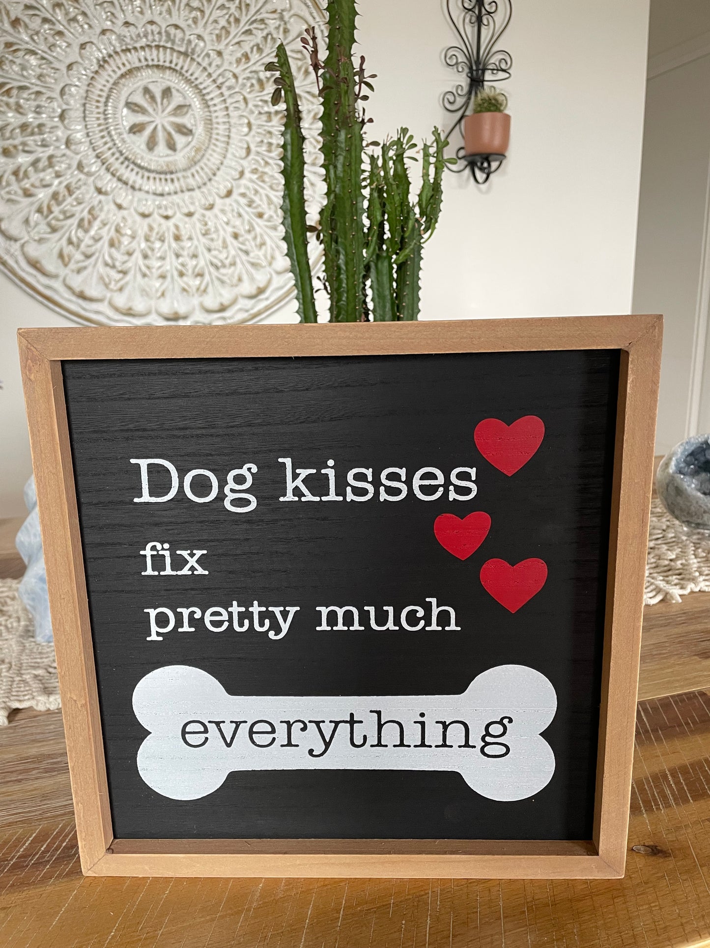 Dog Love sign