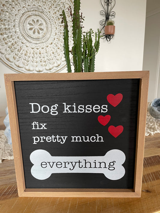 Dog Love sign