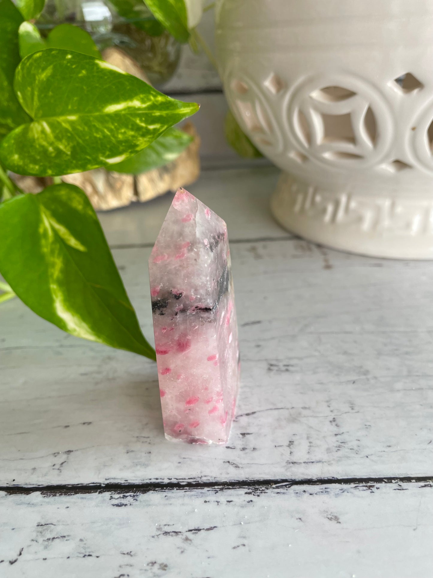 Rhodonite Obelisk