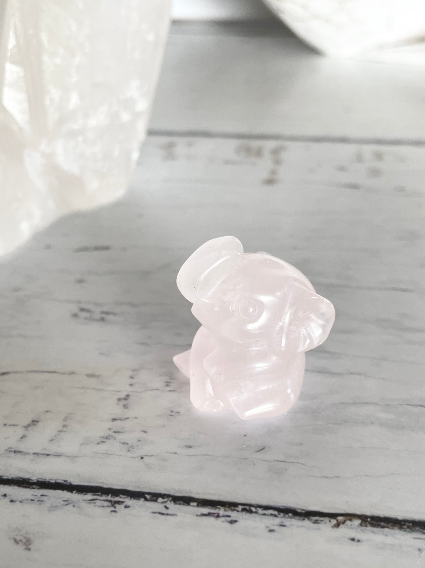 Elephant ~ Rose Quartz