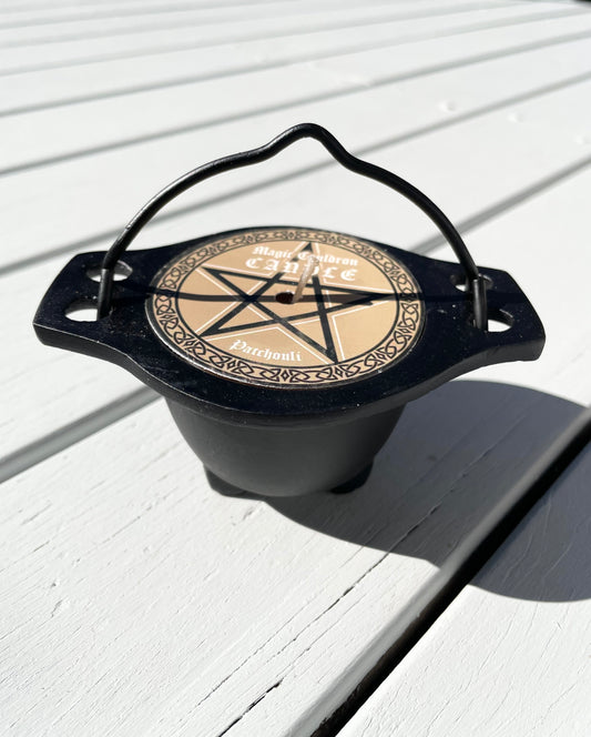 Cauldron Candle ~ Patchouli