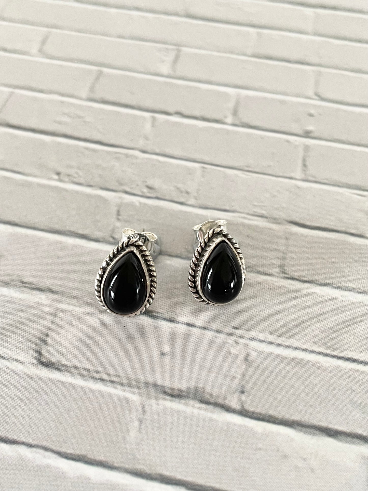 Black Onyx Studs