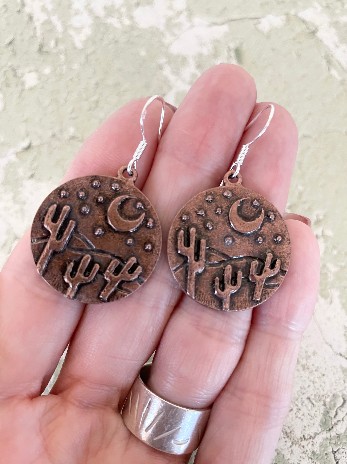 Copper Dangles - Sedona Desert