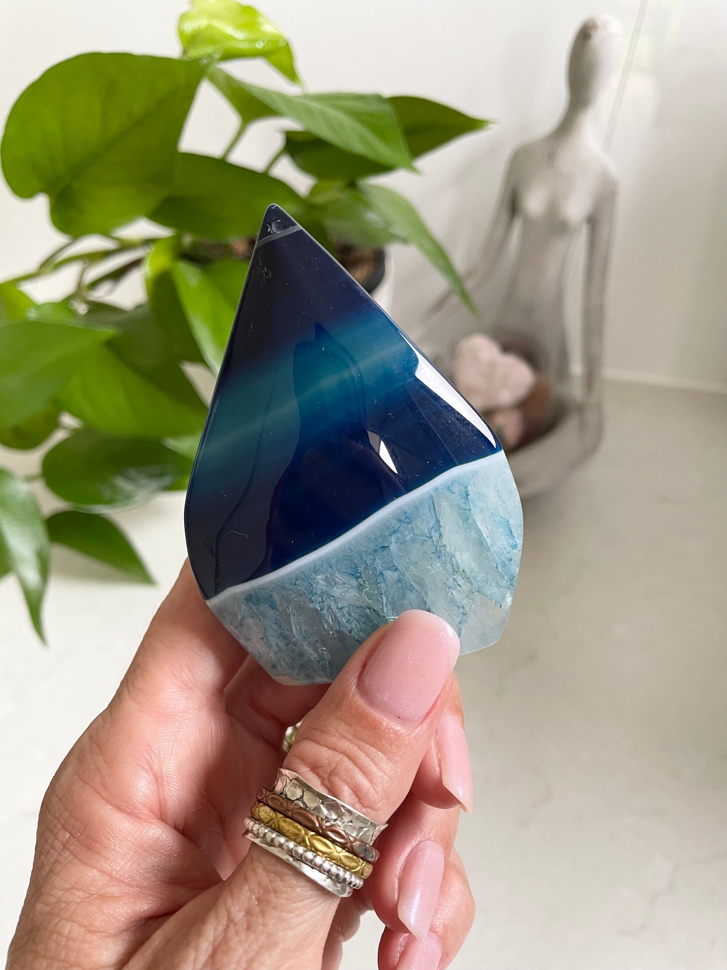 Blue Agate Dome