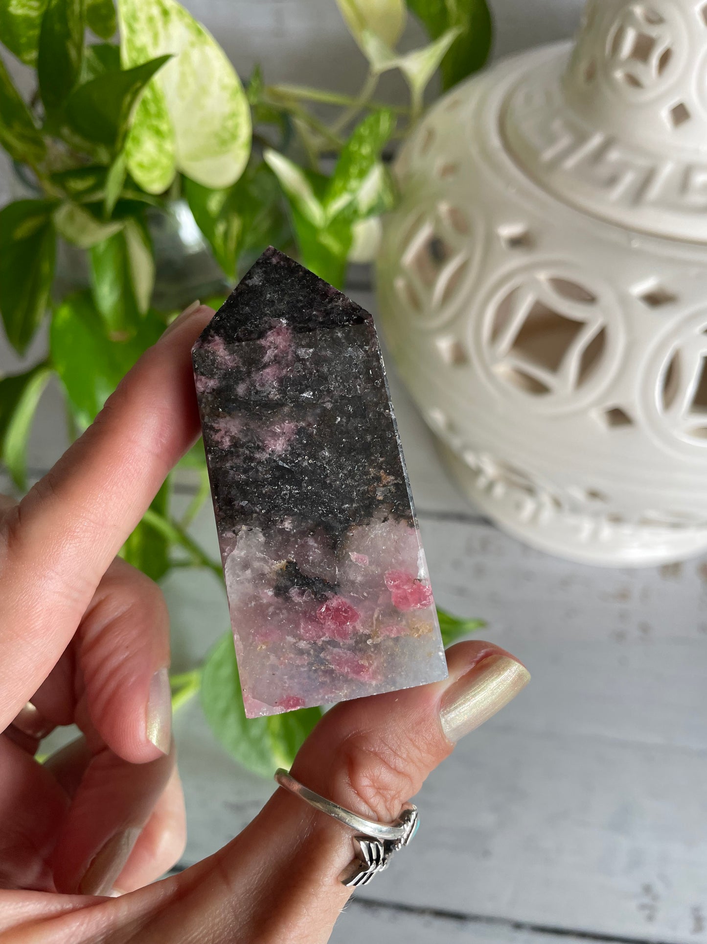 Rhodonite Obelisk