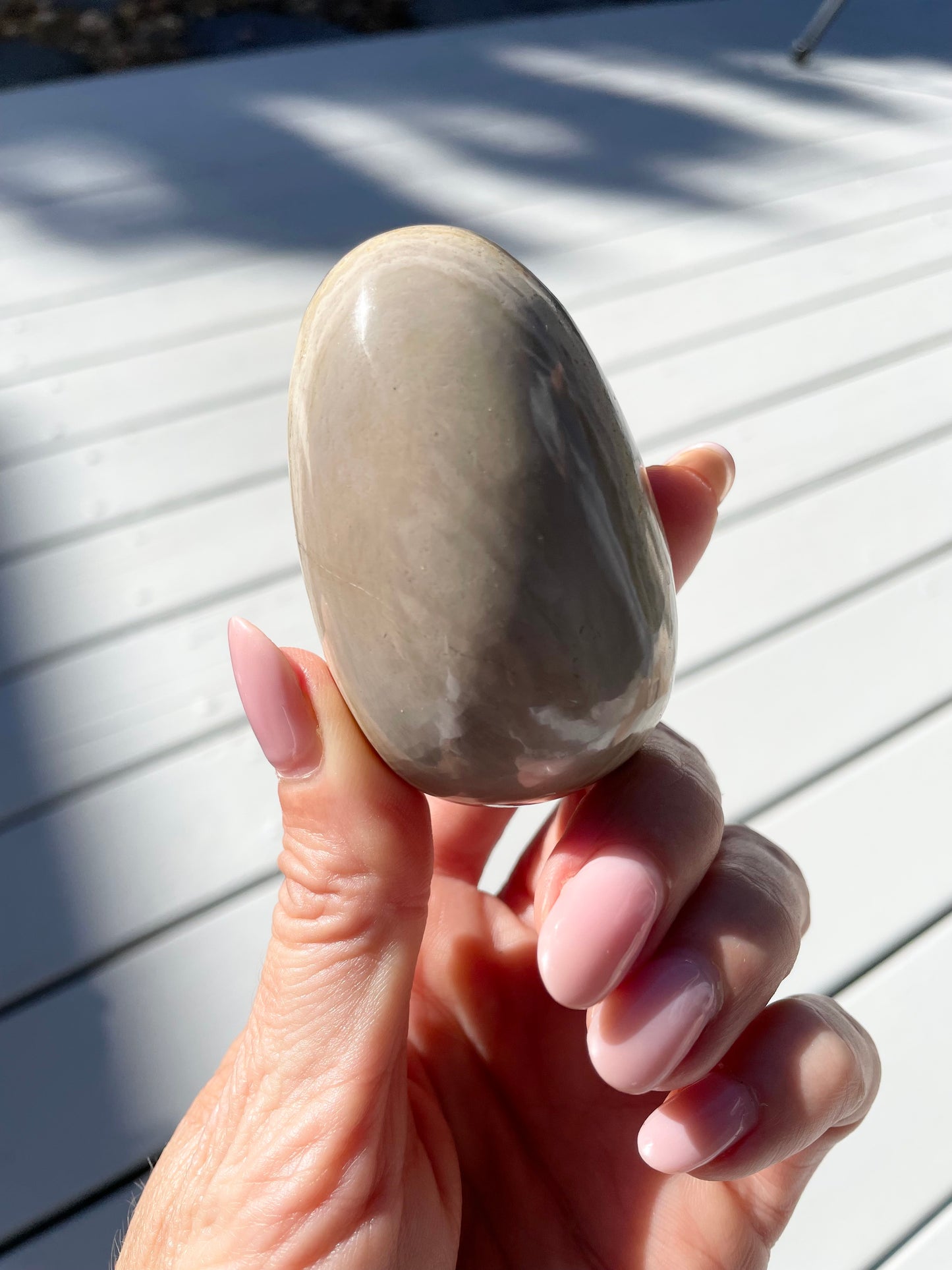 Bumble Bee Jasper Egg with holder
