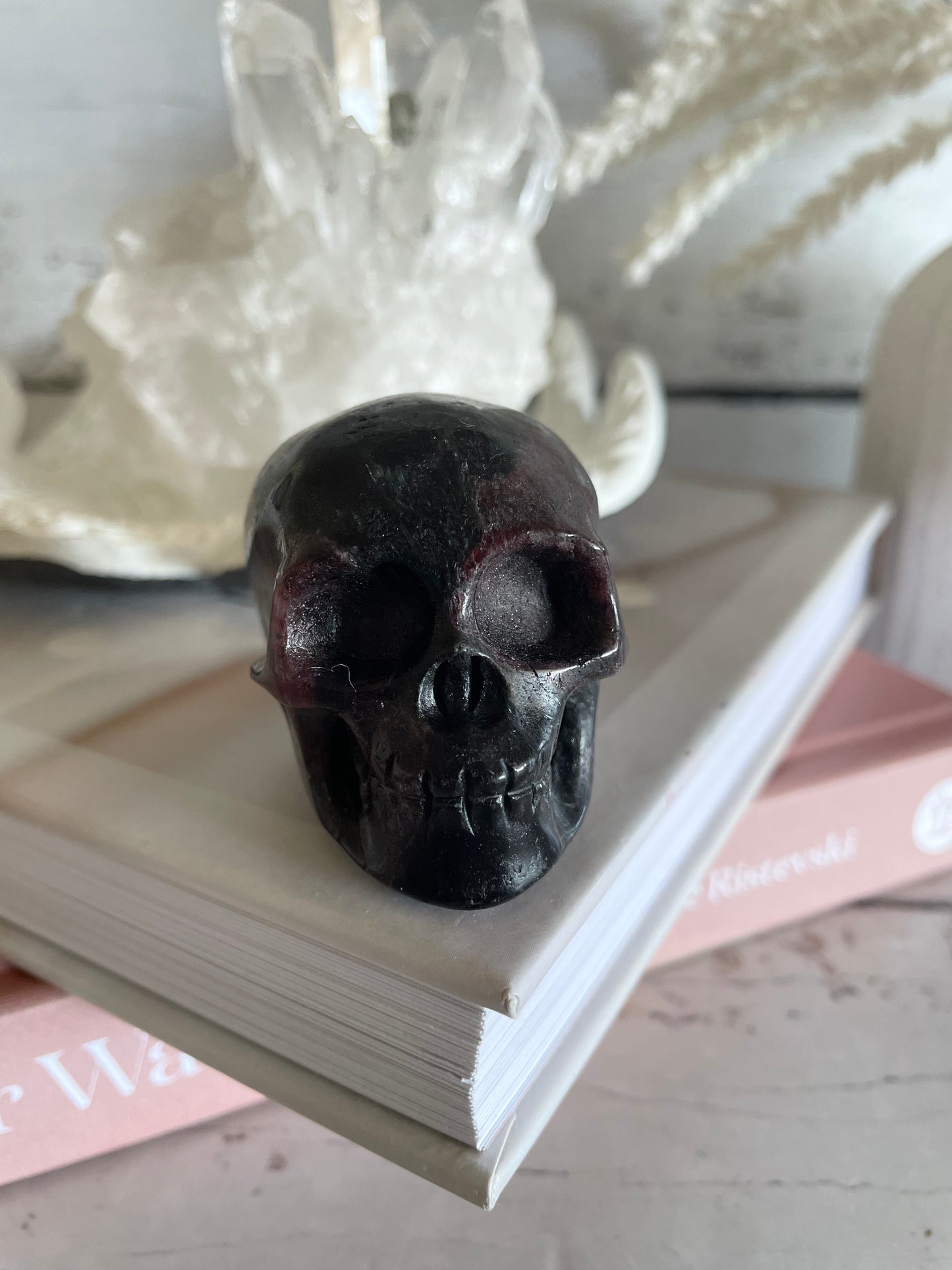 Garnet Skull