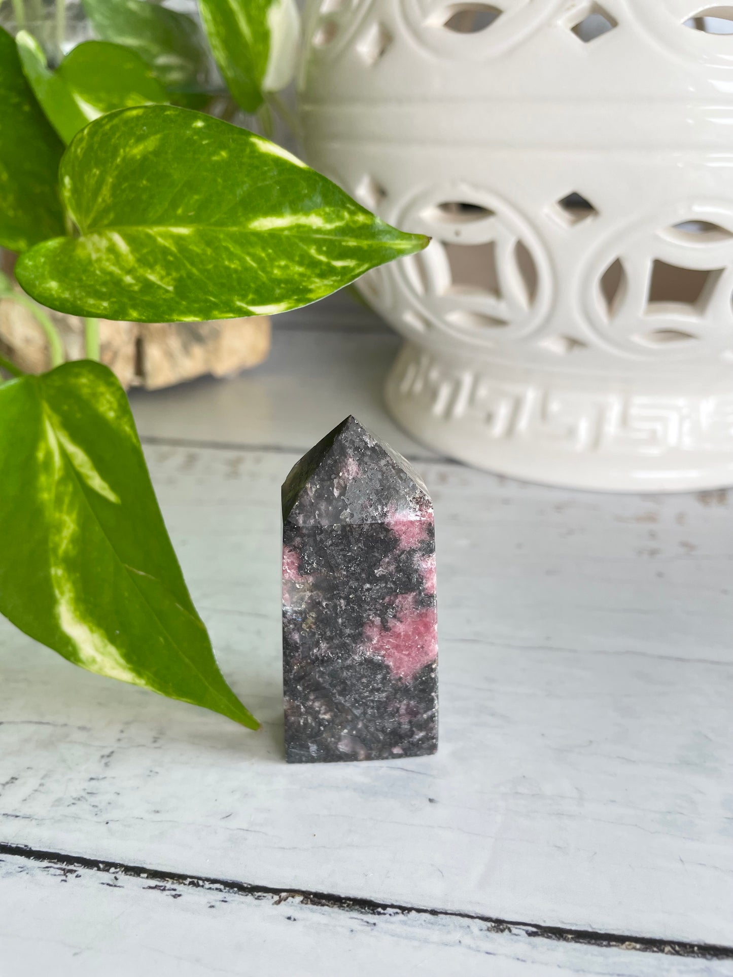 Rhodonite Obelisk