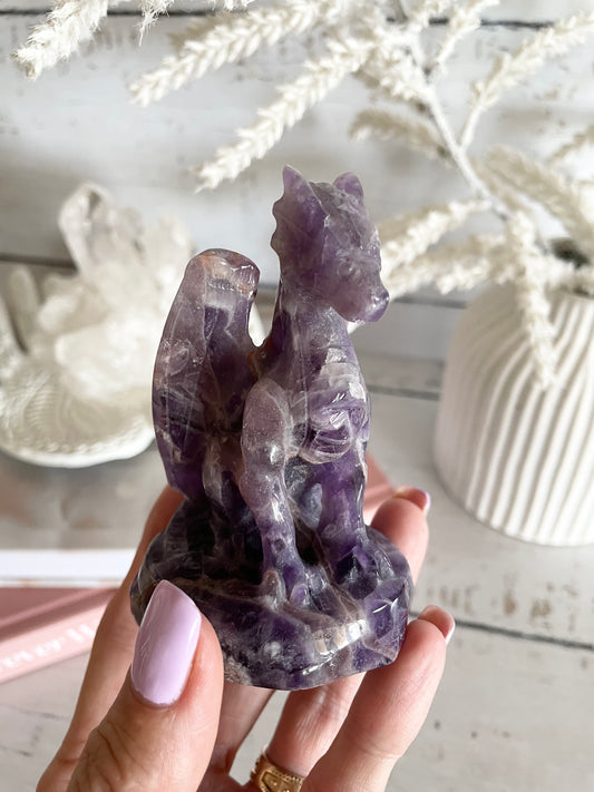 Chevron Dream Amethyst Dragon