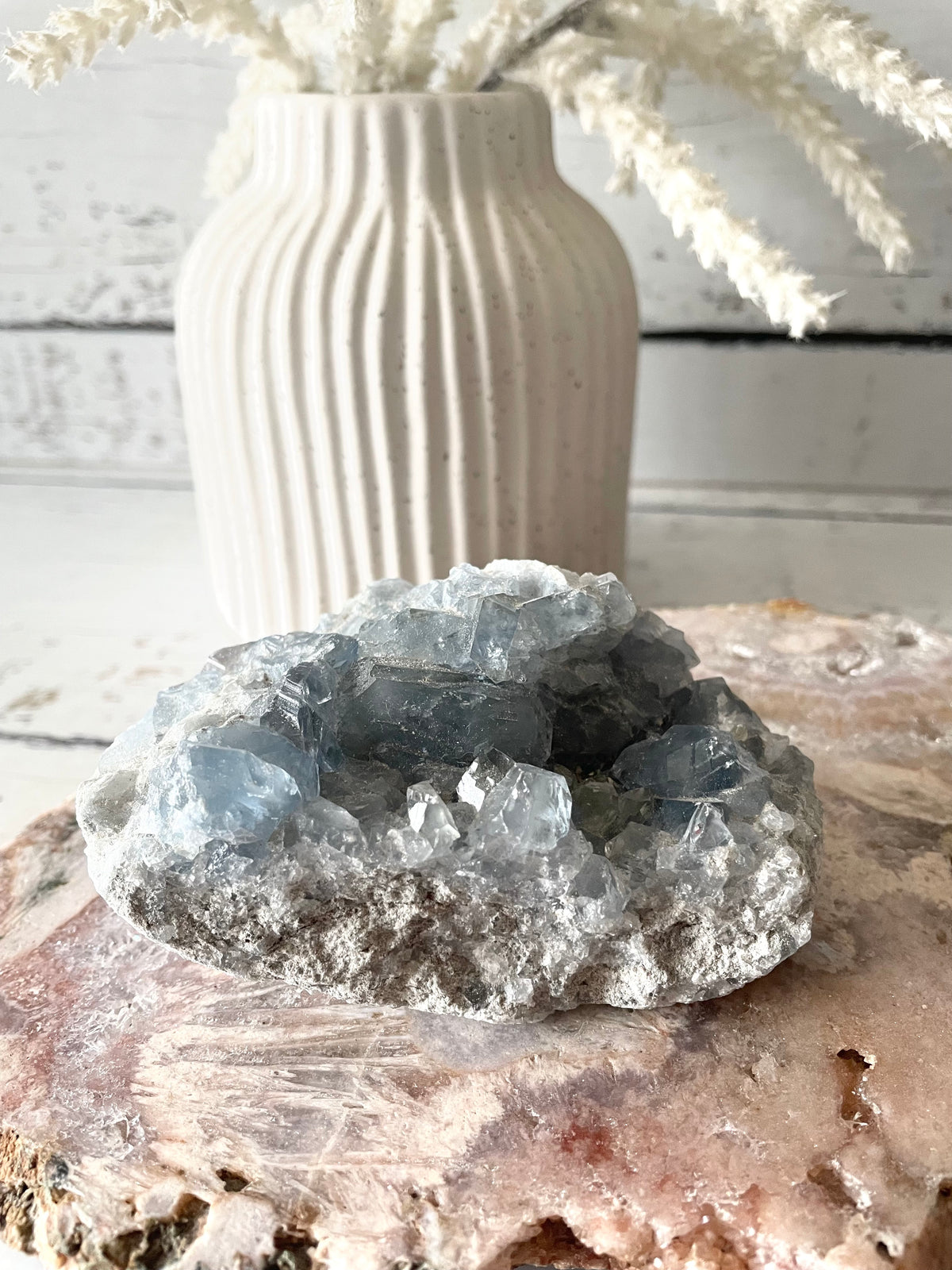 Celestite Cluster