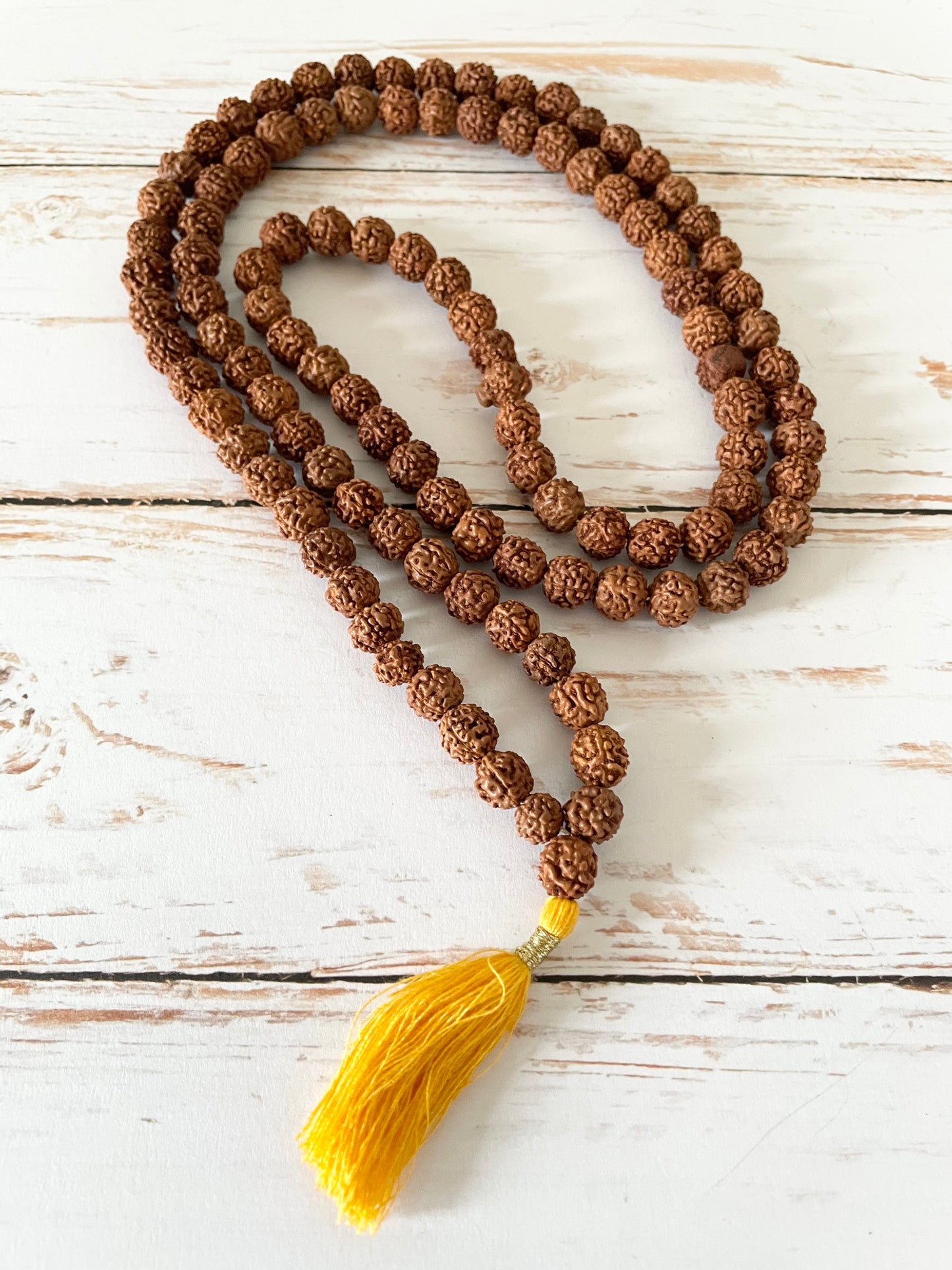 Rudraksha 108 + 1 ~ Mala/Prayer Beads