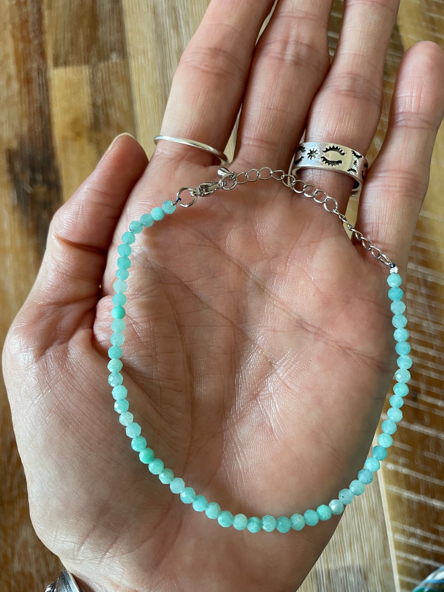 Faceted Bracelet ~ Amazonite