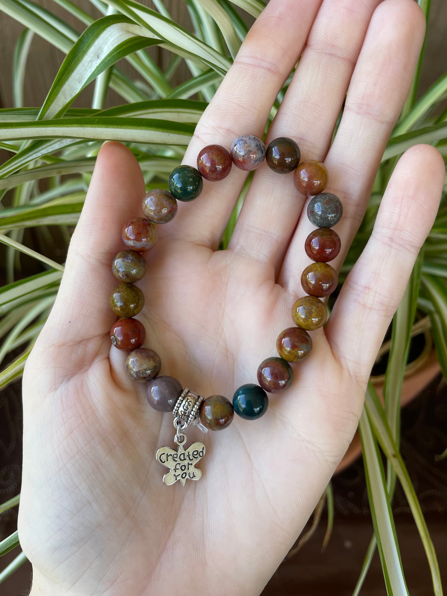 Ocean Jasper Healing Bracelet ~ Serenity