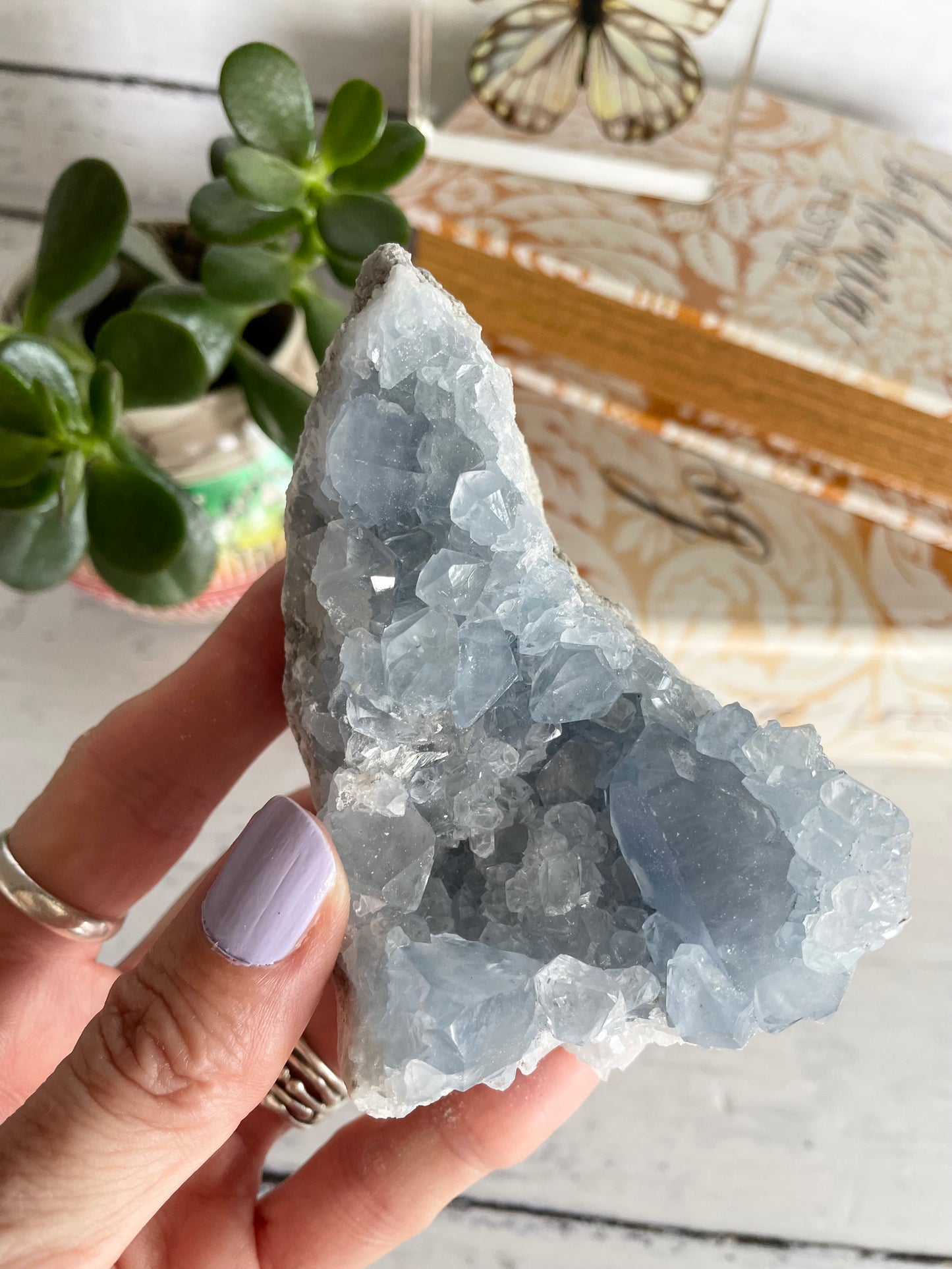 Celestite Cluster